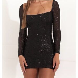 Lucy In The Sky Sequin Mini Dress